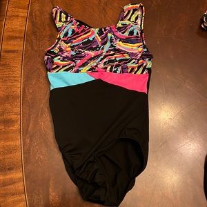 Freestyle by Danskin Leotard Pink, Purple, Blue, Yellow, Black